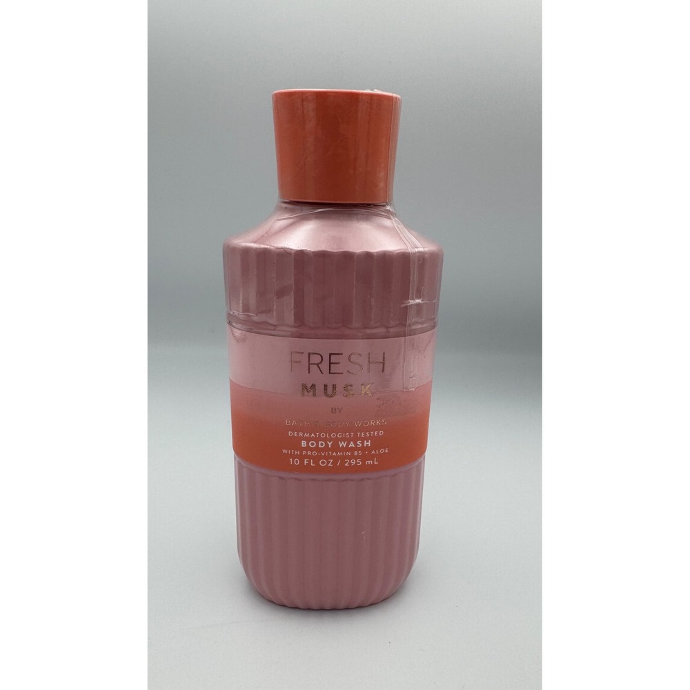 Bath & Body Works Fresh Musk Body Wash 10oz - Discontinued HTF New & Sealed